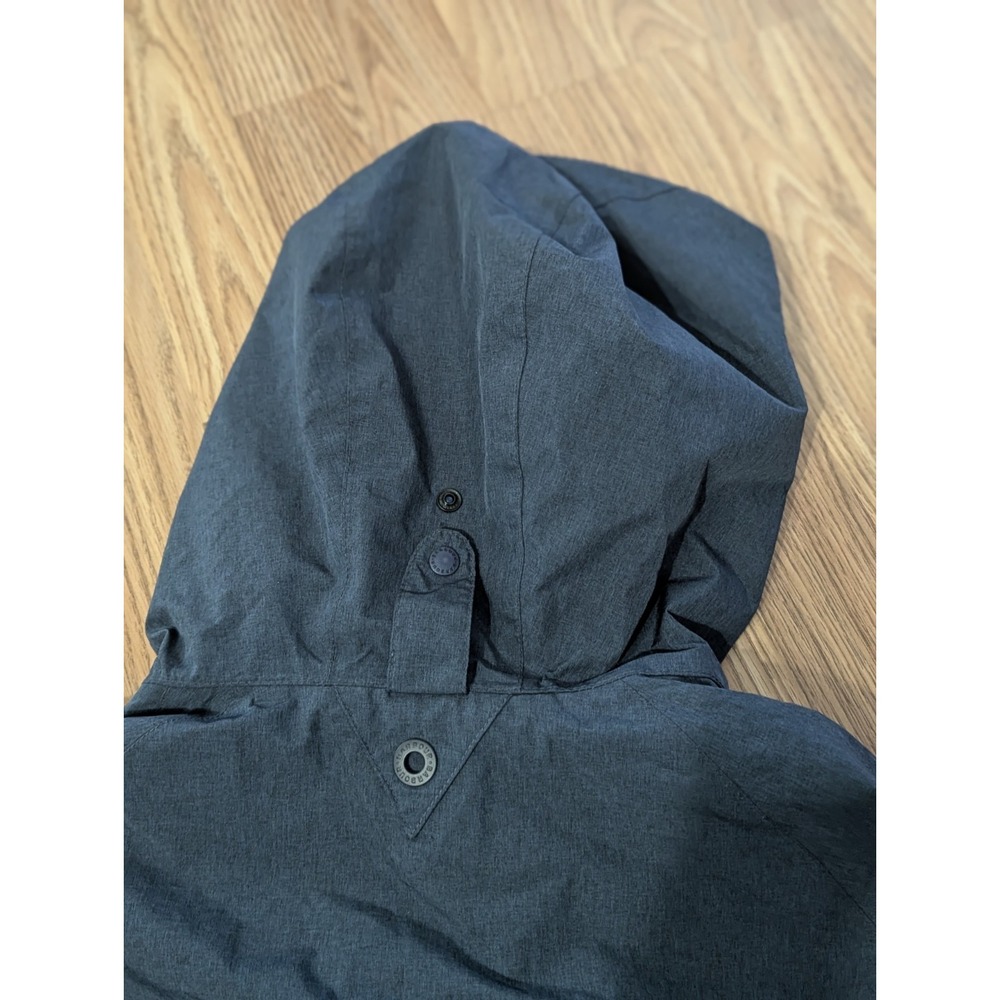 Barbour Rivington Mens Rain Jacket Blue Medium Hooded Waterproof Breathable - Picture 12 of 16